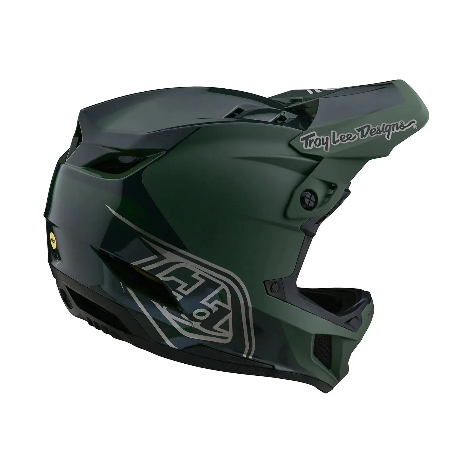 TLD D4 AS Polyacrylite Helmet W/MIPS Shadow Olive