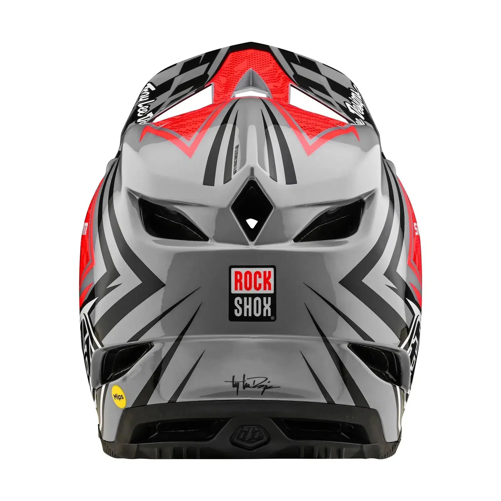 TLD D4 Carbon AS Helmet W/MIPS SRAM Red / Black