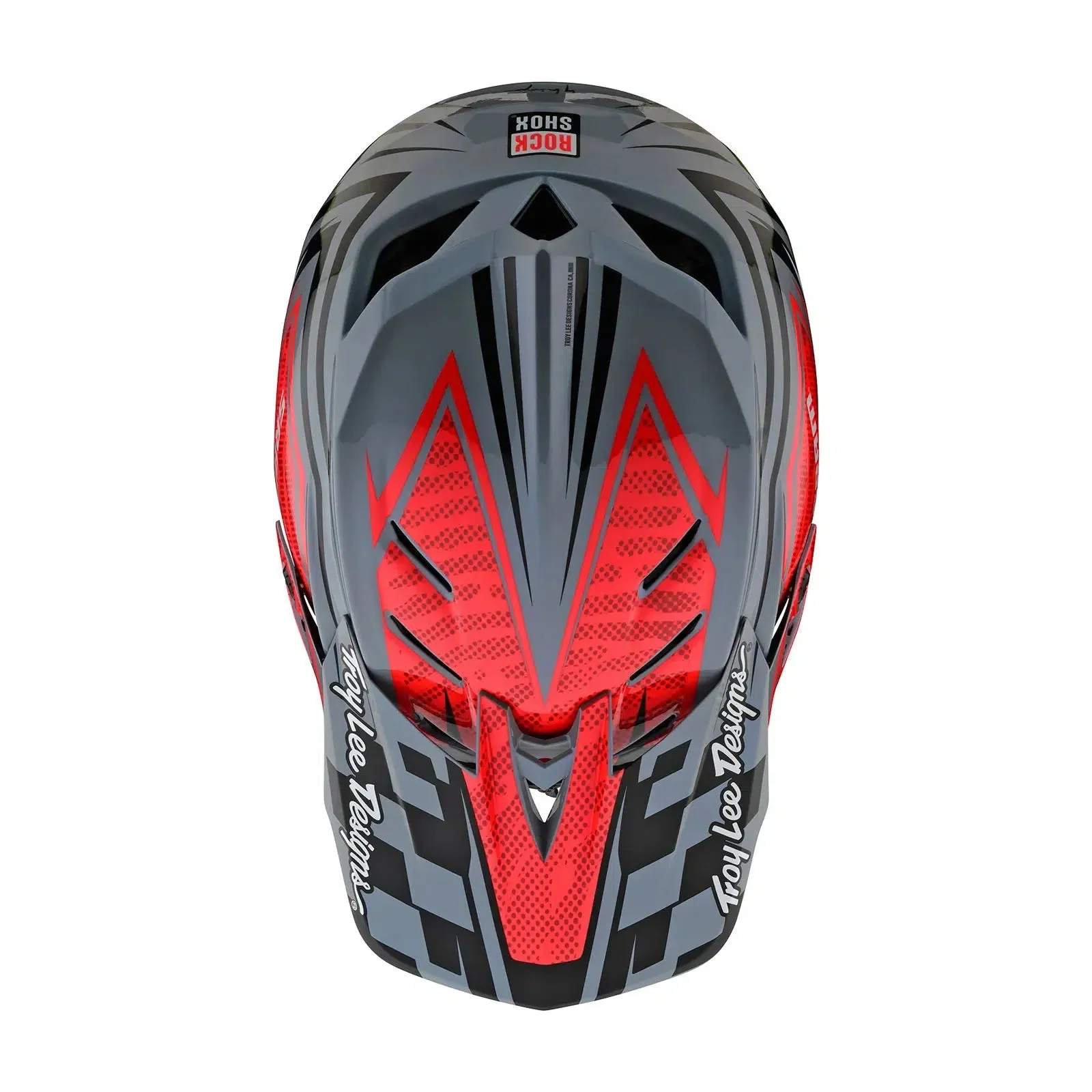 TLD D4 Carbon AS Helmet W/MIPS SRAM Red / Black