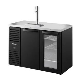 TRUE TDR48-RISZ1-L-B-SG-1 Refrigerated Draft Bar Cooler for Beverage Storage