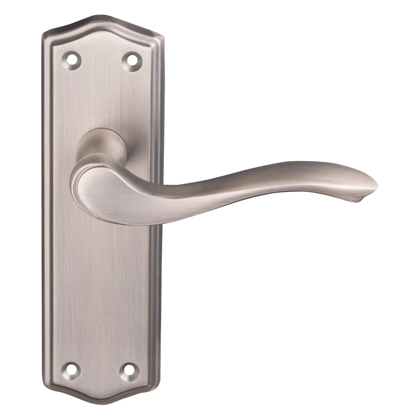 Warwick Door Handles On Backplate Old English Collection