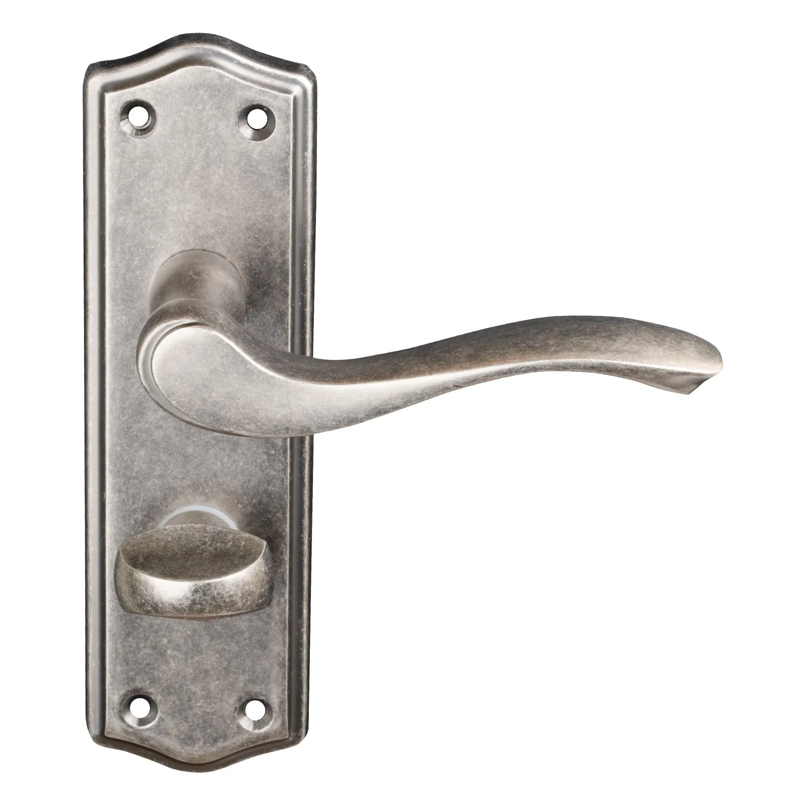 Warwick Door Handles On Backplate Old English Collection