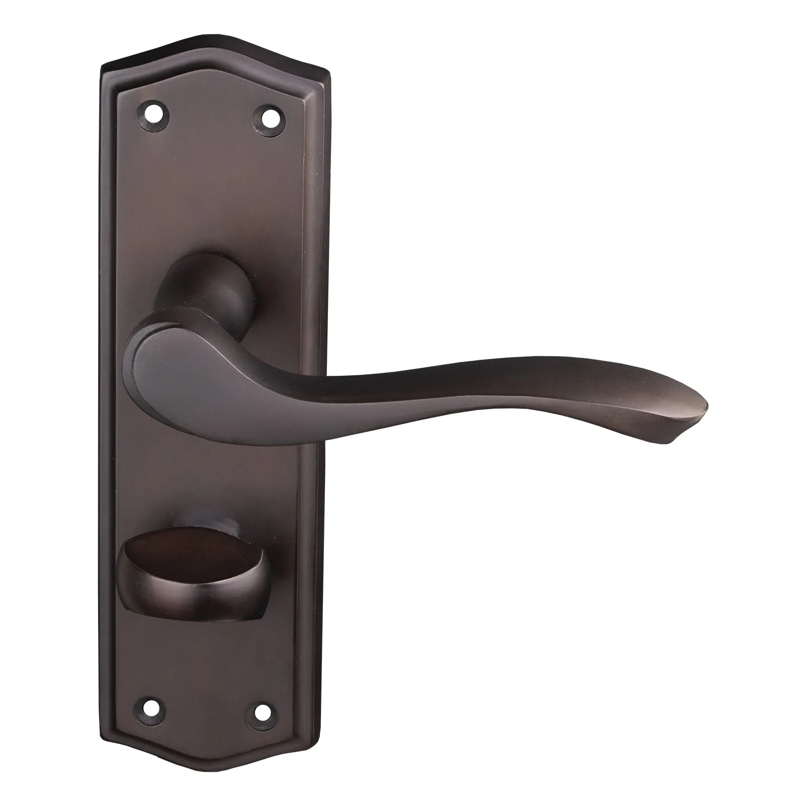 Warwick Door Handles On Backplate Old English Collection